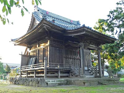 真田の諏訪社社殿