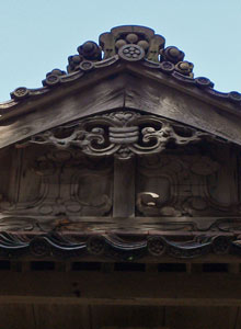 北野神社社殿拝殿屋根