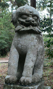 高濱神社狛犬（右）