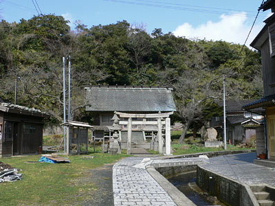 宿根木の白山神社