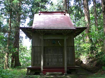光安の八幡神社社殿