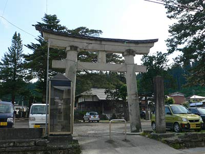 阿賀町津川の住吉神社