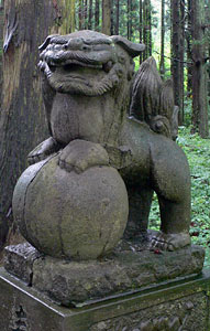 川内神社狛犬