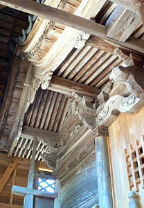 小松の若宮八幡神社本殿