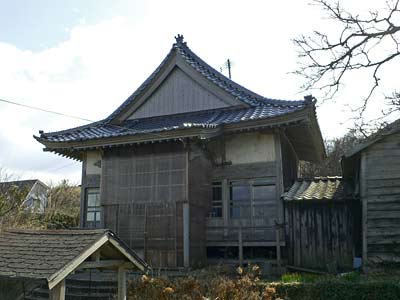 相川下戸村北野神社拝殿