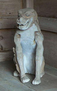 三宮神社境内社狛犬