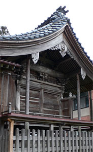 関川村の大蔵神社本殿