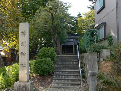 田上町吉田新田の神明神社
