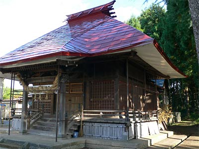 田上町川船河の熊野神社