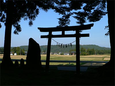宮久熊野神社からの眺望