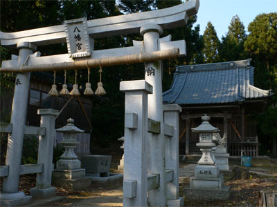 万善寺の八幡神社