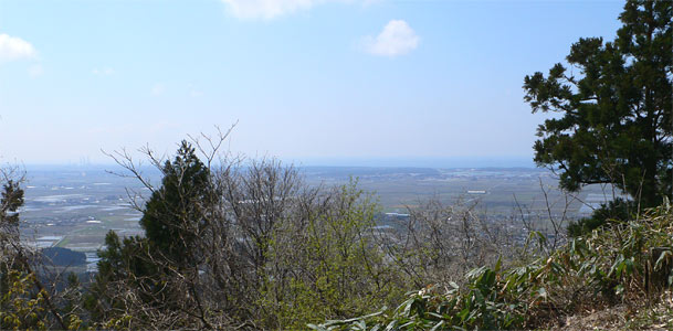願文山からの眺望