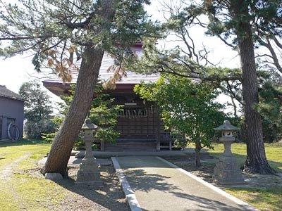 鹿島神社拝殿正面