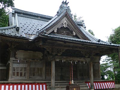 西奈彌羽黒神社拝殿