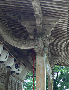 西奈彌羽黒神社拝殿