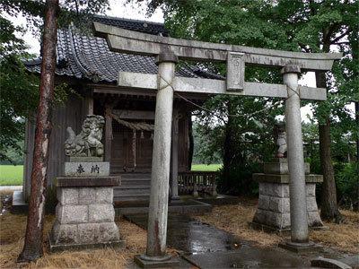 村上市大関の大山祇神社