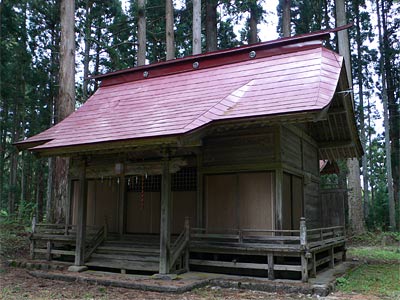 両郷の諏訪神社社殿
