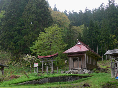 小手茂の白山神社
