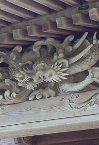 蒲原神社社殿彫刻