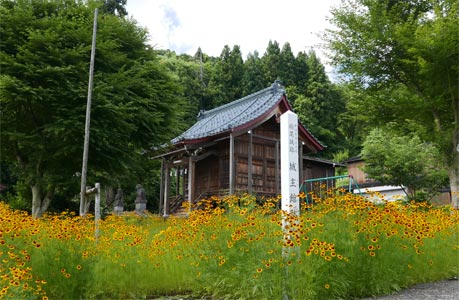 長岡市栃尾大野町の熊野神社