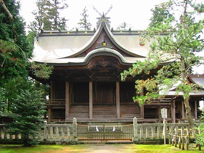 阿蘇神社（一の神殿正面）
