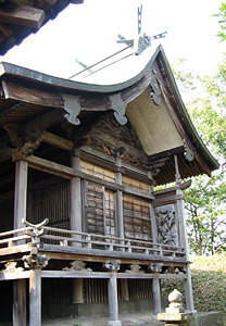 津守の熊野神社本殿