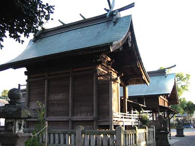 稙田大明神社殿