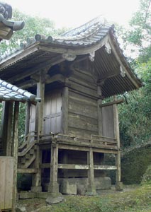 櫟木の年神社本殿