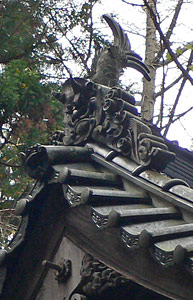 荒木神社拝殿屋根