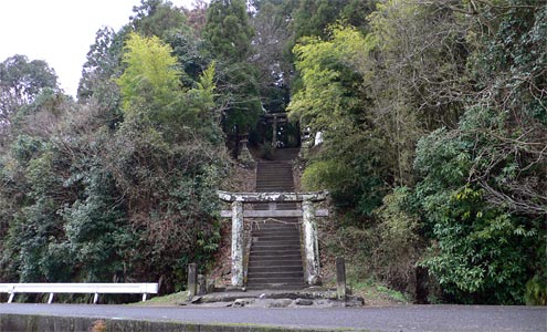 横瀬の林神社社頭