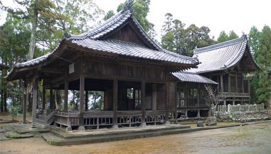 横瀬の林神社社殿