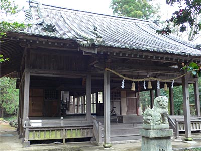 横瀬の林神社拝殿