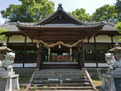 橋津神社拝殿