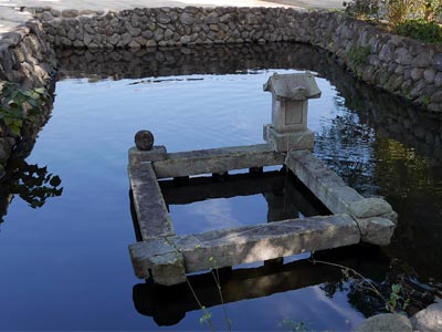 泉神社の宝池